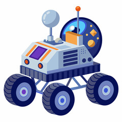 toy tractor isolated on white