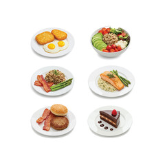 food on a plate