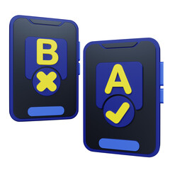 Testing icon representing QA, bug fixing, and software validation.	