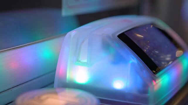 Game credit card slid through reader at arcade 4k
