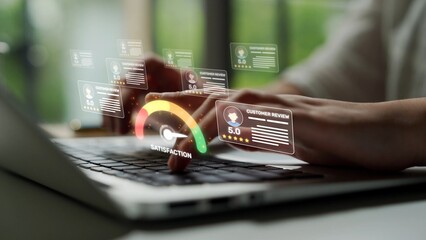 Customer experience review analysis, customer satisfaction improvement, feedback data evaluation,...