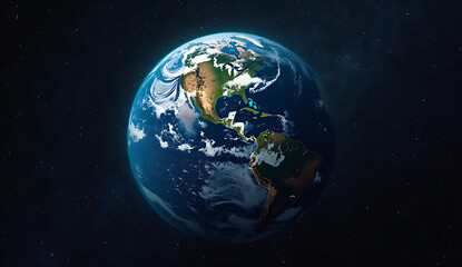Obraz premium planet earth in space
