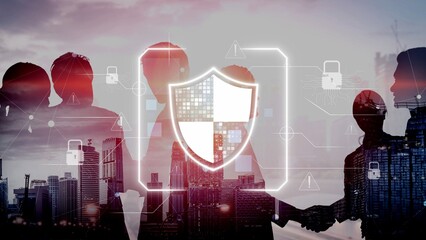 Cyber security protection and cyber security strategies against cyber threats, system hacks,...