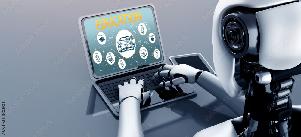 Aufkleber e-learning website with sofware for student to study online on the internet network snugly 3d illust
