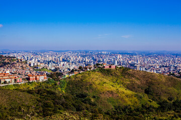 Vista da cidade de Belo Horizonte, Minas Gerais