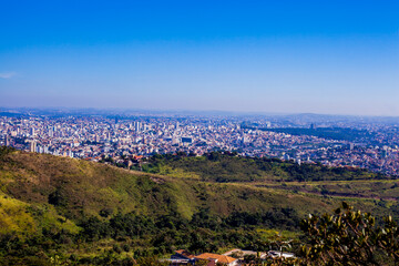 Vista da cidade de Belo Horizonte, Minas Gerais