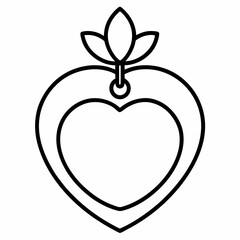 apple with heart