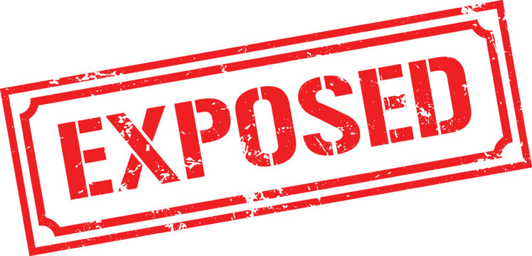 Grunge stamp exposed