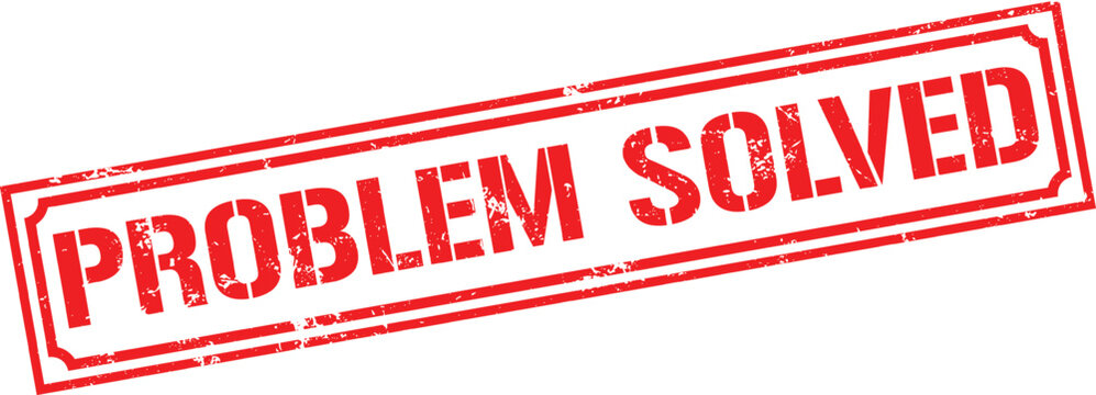 Grunge stamp problem solved