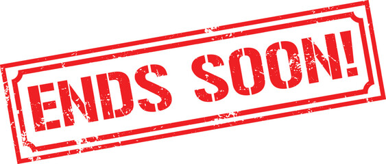 Grunge stamp ends soon