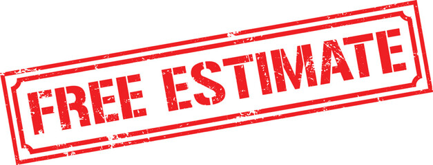 Grunge stamp free estimate
