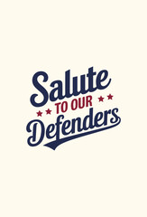 Military Appreciation Quote Vector Design– Veterans Day Typography for T-Shirts & Prints