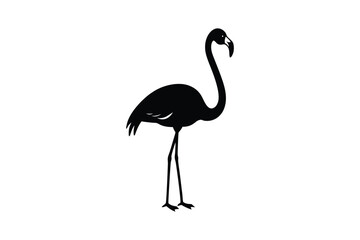 vector-flat-flamingo-silhouette-isolated-on-white-.eps