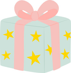 gift box with ribbon