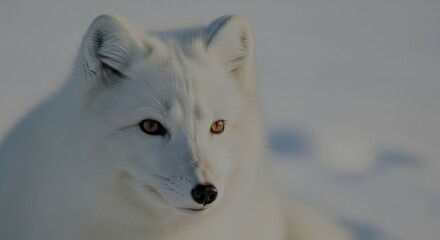 Naklejka premium arctic fox portrait