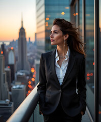 Bizneswoman portret 
