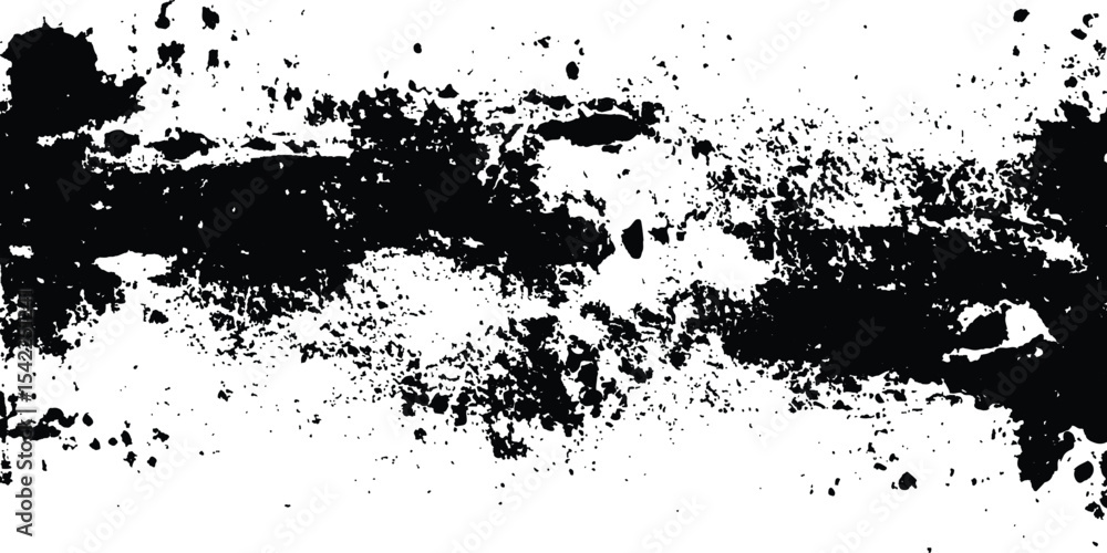 Poster grunge black and white texture design. abstract grunge distressed texture background.