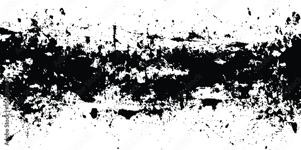 Poster grunge black and white texture design. abstract grunge distressed texture background.