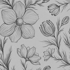 seamless floral background
