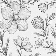 seamless floral background