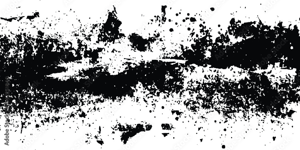 Poster grunge black and white texture design. abstract grunge distressed texture background.