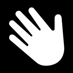 Obraz premium Waving Hand Sign
