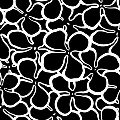 seamless pattern with flowers