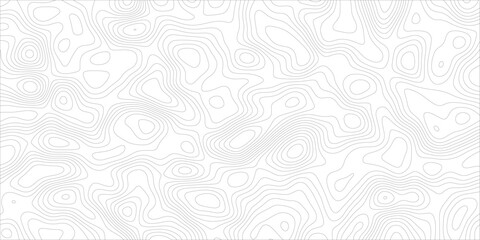 Topographic map background geographic line map. Modern design with White background with topographic wavy pattern design.