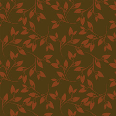 textile design with beautiful decorative flowers pattern image