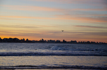 Atardecer Mar del Plata