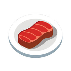 Sizzling Steak A Delicious Cut of Grilled Beef on a Plate