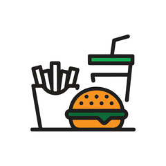 burger and hamburger