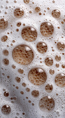 water drops on a metal surface