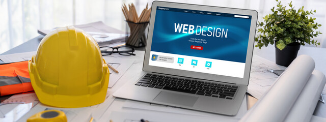 Website design software provide brisk template for online retail business and e-commerce