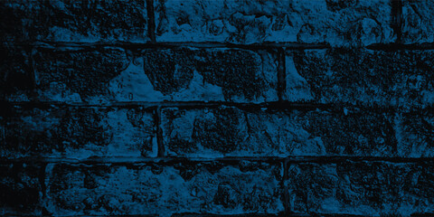 Stone wall texture with a natural and organic feel, given a deep blue treatment for a unique artistic look.
