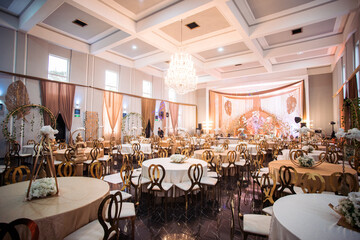wedding event reception venue setting
