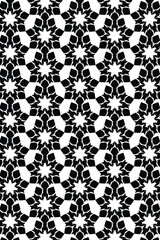 Detailed Abstract Tribal Interlocking Shapes