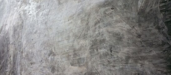 Abstract Grungy Cement Wall with Swirling Textures