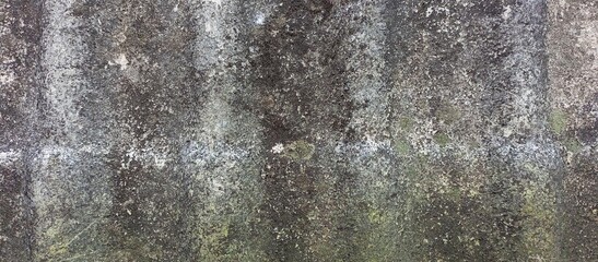 Corrugated Grey Concrete Surface with Grunge Texture