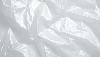 Obraz premium Silver crumpled foil texture background