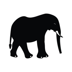 Elephant icon illustration in line style. Perfect for website mobile app presentation. Suitable for any user interface and user experience.