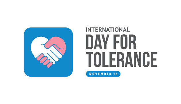 international day for tolerance vector concept design - Powered by Adobe