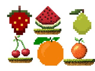 Pixel Fruit Collection