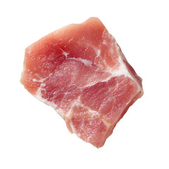 Raw pork meat close-up shot delicious food ingredient