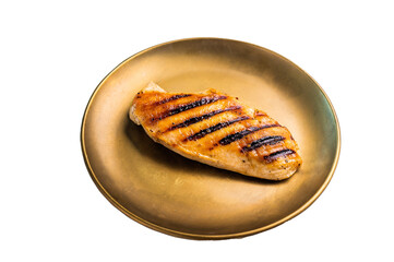 Grilled chicken breast fillet meat