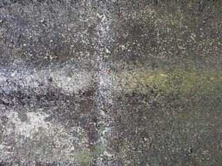 Heavily Textured Old Concrete Slab with Grunge Elements
