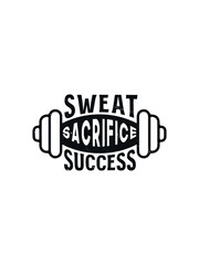 Gym Inspiration Quote Vector – Motivational Typography for Print and Wear