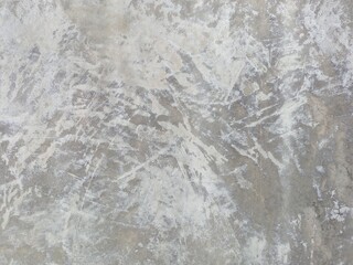 Obraz premium Textured Grey Concrete Wall with White Patches