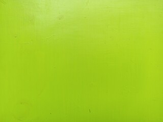 Uniform Lime Green Painted Surface with Fine Details