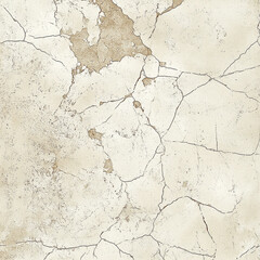 Cracked and aged plaster wall texture with detailed cracks and rustic appearance for backgrounds